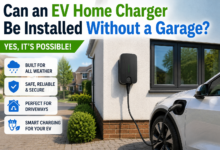 Install EV charger without a garage UK