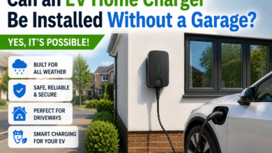 Install EV charger without a garage UK