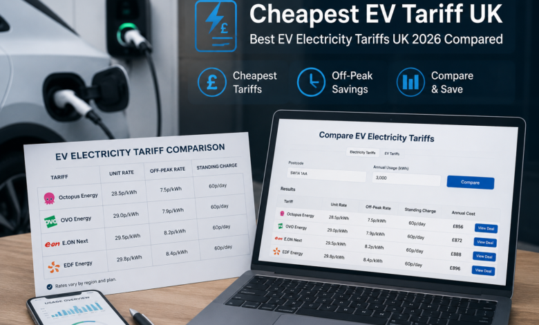 Cheapest EV tariff UK