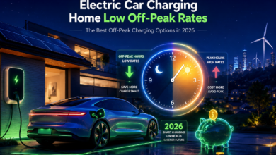 Electric Car Charging Home Low Off-Peak Rates