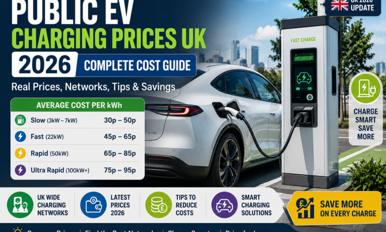 Public EV charging costs guide 2026