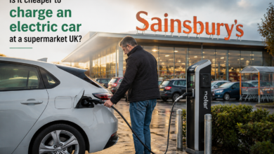 Supermarket EV charging cost UK