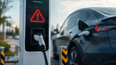 Why public EV charger keeps stopping