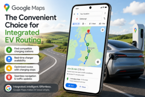 Google Maps the convenient choice for integrated EV routing and charging stops