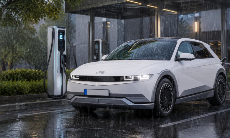Can I charge EV in rain