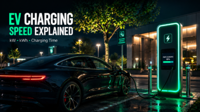 EV charging speed explained