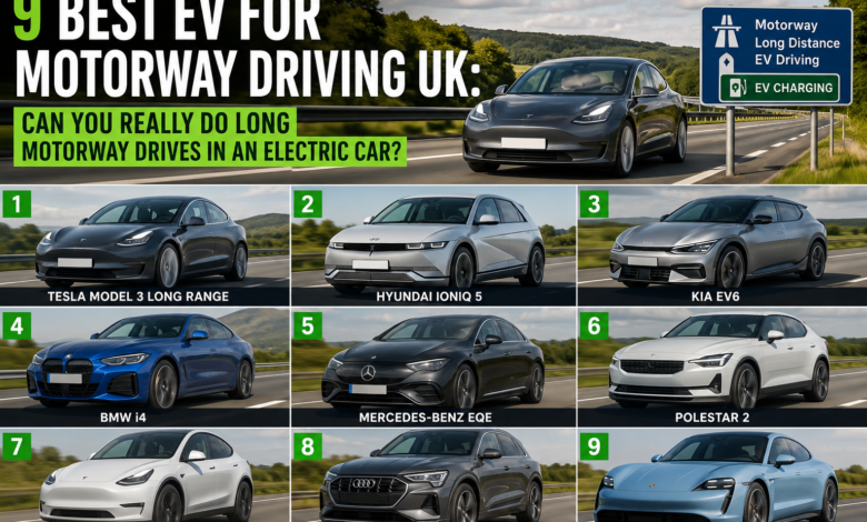 Best EV for motorway driving UK