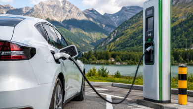 EV charging energy losses