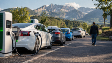 EV charging queue etiquette