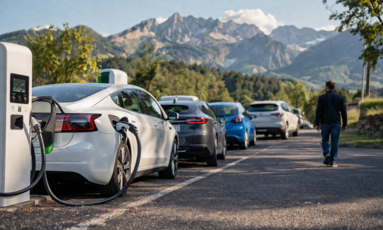 EV charging queue etiquette