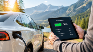EV battery health check