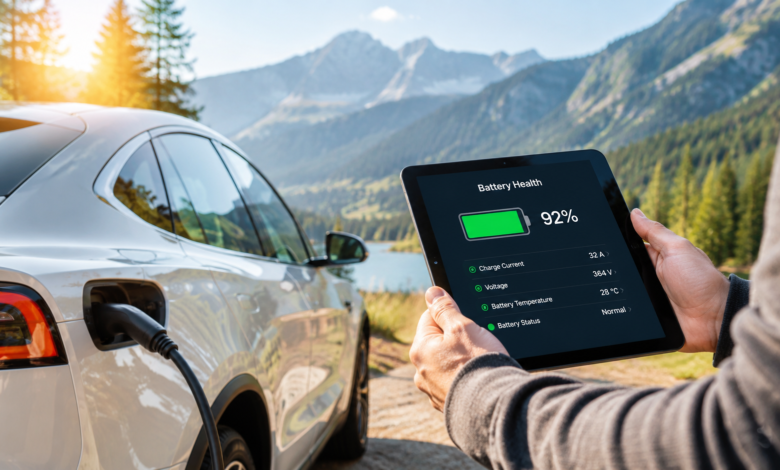 EV battery health check