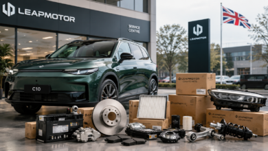 Leapmotor Spare Parts UK including genuine OEM replacement parts at an authorised UK service centre