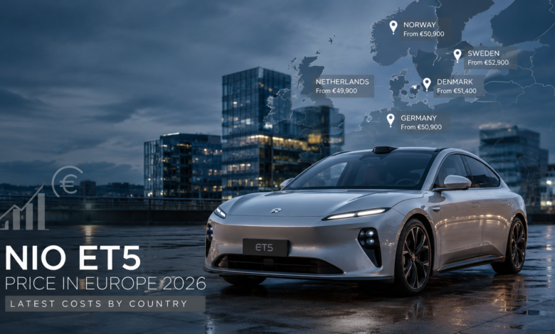 NIO ET5 price Europe