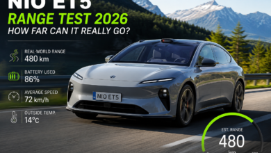 NIO ET5 Range