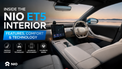 NIO ET5 interior