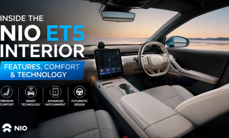 NIO ET5 interior