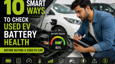 used EV battery health