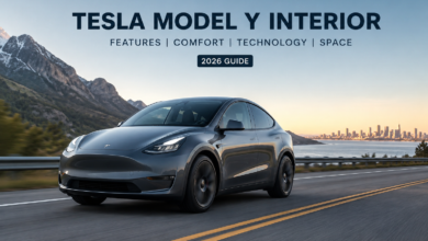 tesla model y interior