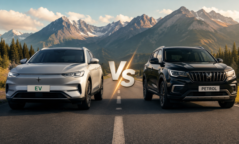 electric SUV vs petrol SUV