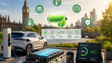 EV battery degradation UK