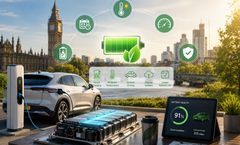 EV battery degradation UK