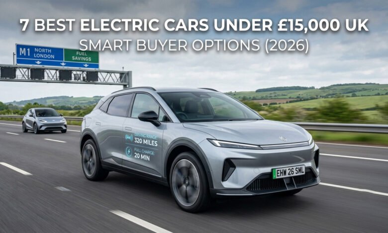 electric car under 15000 UK