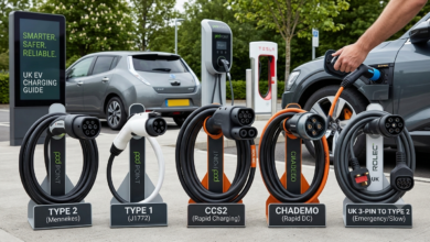EV Charging Cable Types UK