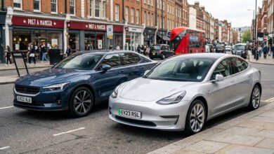 electric car resale value UK
