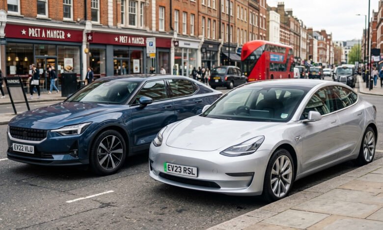 electric car resale value UK