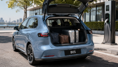 leapmotor b05 boot space