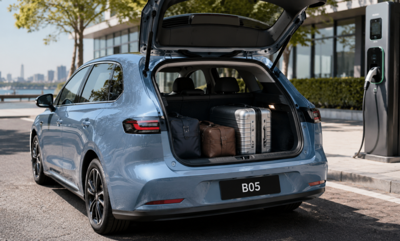 leapmotor b05 boot space