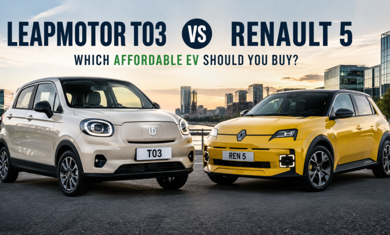 leapmotor t03 vs renault 5