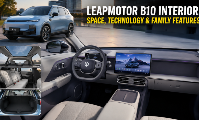 leapmotor b10 interior