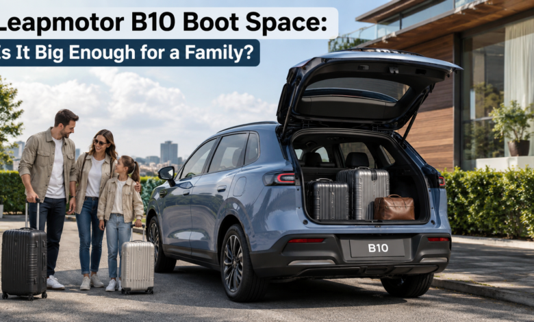 Leapmotor B10 Boot Space
