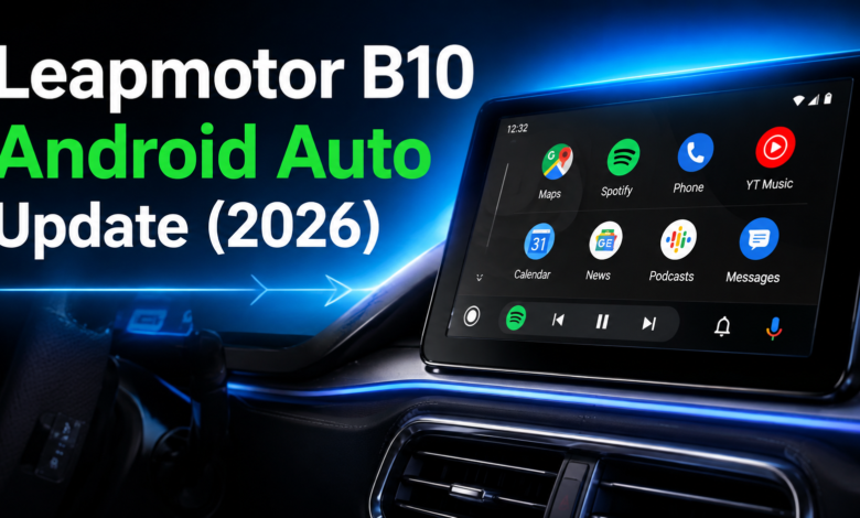 Leapmotor B10 Android Auto Update